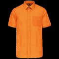 Camisa de fácil cuidado para chico Orange 5Xl