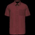 Camisa de fácil cuidado para chico Wine S