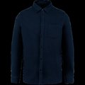 Camisa franela hombre algodón orgánico Navy Blue L