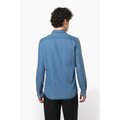 Camisa hombre algodón efecto Denim