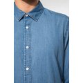 Camisa hombre algodón efecto Denim