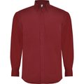 Camisa de hombre manga larga GRANATE 3XL