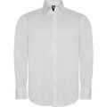 Camisa Hombre Manga Larga Tejido Stretch Blanco 3Xl