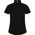 Camisa laboral manga corta mujer Negro Xl
