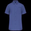 Camisa manga corta hombre Bolsillo izquierdo Cobalt Blue M