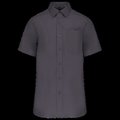 Camisa manga corta hombre Bolsillo izquierdo Zinc L