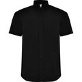 Camisa Manga Corta Hombre Negro L