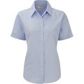 Camisa de manga corta de mujer Oxford Blue M
