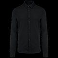 Camisa Manga Larga Algodón Black M