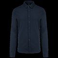 Camisa Manga Larga Algodón Navy 3XL