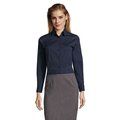 Camisa Mujer en Algodón y Elastano Dark Blue M