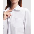 Camisa Mujer Entallada con Bolsillo