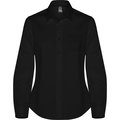 Camisa mujer manga larga Negro 2XL