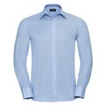 Camisa oxford Corte entallado de manga larga Oxford Blue L