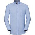 Camisa Oxford efecto lavado Oxford Blue / Oxford Navy XXL