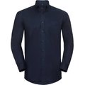 Camisa Oxford hombre planchado mínimo Bright Navy 5Xl