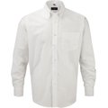 Camisa Oxford hombre planchado mínimo White 4Xl