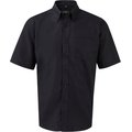 Camisa Oxford DE manga corta hombre Black S