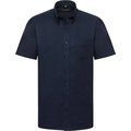 Camisa Oxford DE manga corta hombre Bright Navy XXL