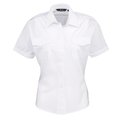 Camisa Piloto Mujer Manga Corta White 8 Uk