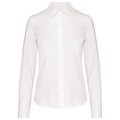 Camisa no-plancha para mujer White XXL