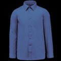 Camisa de polialgodón hombre Cobalt Blue L