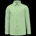 Camisa de polialgodón hombre Pistachio Green S