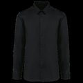 Camisa popelina algodón hombre Black S