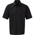 Camisa Popelina manga corta hombre Black XXL