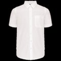 Camisa popelina manga corta infantil White 8/10 ans
