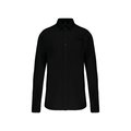 Camisa popelina manga larga hombre Black 5XL
