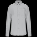 Camisa popelina manga larga hombre Snow Grey Xxl