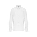 Camisa popelina manga larga hombre White 3Xl