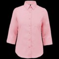Camisa popelina media manga mujer Pale Pink XL