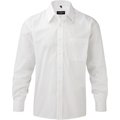 Camisa Popelina Polialgodón Hombre White S