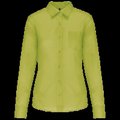 Camisa popelina polialgodón mujer Burnt Lime S