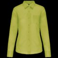 Camisa popelina polialgodón mujer Burnt Lime Xxl