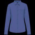 Camisa popelina polialgodón mujer Cobalt Blue S