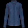 Camisa popelina polialgodón mujer Deep Blue 3Xl