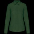 Camisa popelina polialgodón mujer Forest Green M