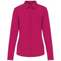 Camisa popelina polialgodón mujer Fuchsia L
