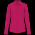Camisa popelina polialgodón mujer Fuchsia Xs