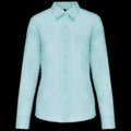 Camisa popelina polialgodón mujer Ice Mint S