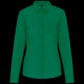 Camisa popelina polialgodón mujer Kelly Green 4XL