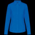 Camisa popelina polialgodón mujer Light Royal Blue M