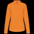 Camisa popelina polialgodón mujer Orange 3XL