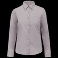 Camisa popelina polialgodón mujer Silver XL