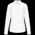 Camisa popelina polialgodón mujer White L