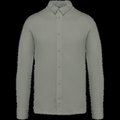 Camisa punto jersey algodón Almond Green L