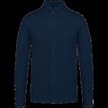 Camisa punto jersey algodón Navy Blue M